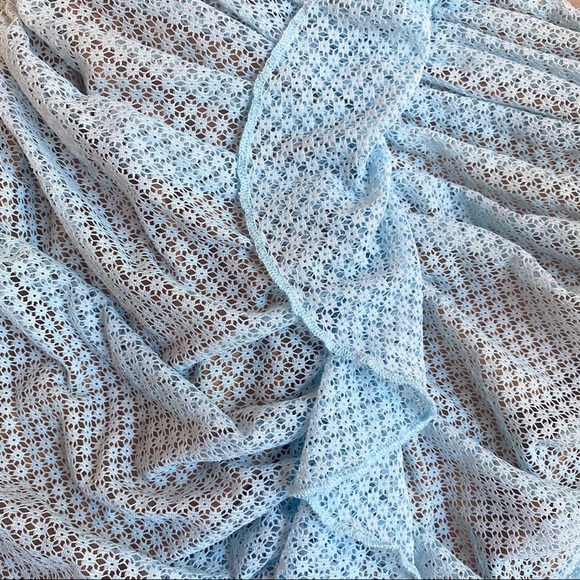 MAJORELLE Bradley Mini Dress Baby Blue Size Small - Picture 4 of 8